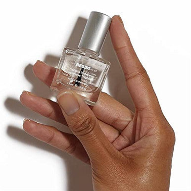 Dermelect Resist Nail Bite Inhibitor + Treatment Anti Aging Nailcare with Peptides, Safflower, Vitamin E Strengthening & Restorative for Nail Biting, Thumb Sucking Weak Nails Hard to Grow Nails 0.4 oz