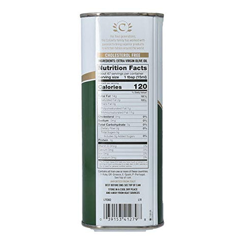 Colavita Premium Selection Extra Virgin Olive Oil - Twin Pack, 34 Fl Oz Each