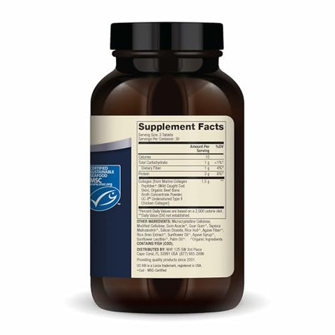 Dr. Mercola Collagen Complex - Supports Skin & Connective Tissue - Types I Ii & Iii Collagen - Non-Gmo Gluten-Free & Soy-Free - 90 Tablets (30 Servings)