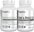 Organixx Magnesium Glycinate (60 Caps) and Joint and Muscle Care Turmeric (60 Caps) Bundle