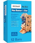 RXBAR Nut Butter and Oat Protein Bars, Protein Snacks, Snack Bars, Blueberry Cashew Butter, 23.2oz Box (12 Count)