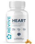Revive Md Health Supplements 90 Veggie Capsules - Coq10 Supplement Supports Heart Muscle Function - Coenzyme Q10 200Mg Promotes Healthy Flow - Vegan-Friendly & Gluten-Free (30 Servings)