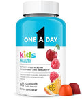 One A Day Kids Multivitamin Gummies Kids Vitamins with Vitamin C D E and Zinc for Immune Support Childrens Gummy Vitamins Assorted Fruit Flavors 60ct (Packaging May Vary)