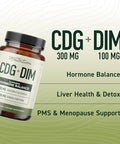 Smnutrition Advanced Dim Complex With Cdg & Sulforaphane Supplement Estrogen Balancing Bundle With Cdg Dim Supplement (30 Servings) And Activated Microbeadlet Sulforaphane (60 Servings)