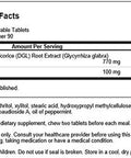 Swanson Dgl (Licorice) 385 Milligrams 180 Chwbls