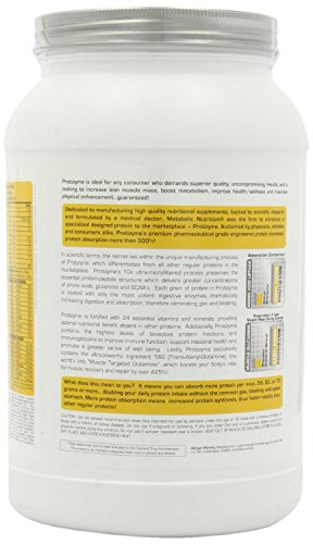 Metabolic Nutrition Protizyme Protein Powder By Metabolic Nutrition