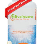 Nervereverse Nutrition For Nerves Nervereverse Neuropathy Support Formulaalpha Lipoic Acid 600Mgextra Strength Benfotiamine B12 B9 B6 And D3 Nerve Energy And Metabolism Supportvegan60 Capsulesone Month