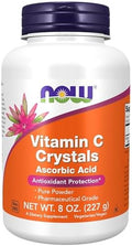 Now Foods Supplements Vitamin C Crystals (Ascorbic Acid) Powder Antioxidant Protection 8Ounce