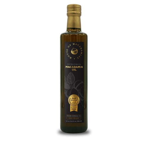 House of Macadamias, Macadamia Nut Oil, Extra Virgin, High Heat Cooking Oil, Cold-Pressed, 16.9 fl. oz. - 3rd Party Lab Tested, 100% Pure, Seed-Oil Free