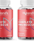 Hyland'S Grace Period Complete Pms Rescue 60 Vegan Gummies With Chasteberry And Dong Quai For Menstrual Support And B6 And B12 For Red Blood Cell Formation