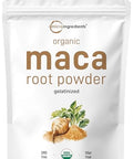 Micro Ingredients Organic Maca Root Powder 2 Pound Gelatinized For Better Absorption Rich In Antioxidants No Gmos Vegan Friendly And Peru Origin