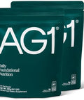 Ag1 Greens Powder Refill Pouch " 75 Vitamins Multivitamin & Probiotic Gut Health Support Vegan Keto Gluten Athletic Greens Supplement Pouch Only Classic Formula