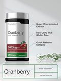 Horbaach Cranberry Pills For Women And Men 200 Softgels