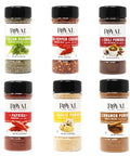 June Street Market 10 Piece Essentials Kitchen Starter Gift Set: Spices with Trilingual Labels (English, Spanish, Arabic) Includes Recipe Cards, Perfect for Cooking, Baking, or Gifting