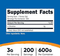 Nutricost Pure Lcitrulline (Base) Powder (600 Grams) (2 Bottles)