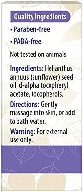 Carlson EGem Oil Drops 5000 IU Vitamin E Moisturizes and Nourishes Skin Skin and Bath Oil 0.5 Fl Oz (Pack of 1)
