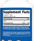 Nutricost Zinc Gluconate 50Mg, 180 Tablets - Gmo-Free