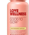 Love Wellness Good To Glow Collagen Supplement With Biotin Vitamin C E Ashwagandha & Zinc Promotes Smooth Glowing & Clear Skin Enhances Smoothness & Promotes Healthy Skin 60 Count