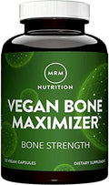 Mrm Nutrition Vegan Bone Maximizer Bone Strength + Density Organic Algae With Vitamin K2 + D3 Clinically Proven Antiaging Nutrition Gluten 30 Servings