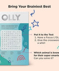 Olly Mellow Buddies L'Olly Pops Omega3 Ala Ltheanine Choline Kids Dietary Supplement Lollipops Supports A Calm Mood & Healthy Brain Function Vegetarian Raspberry Flavored 25 Count