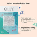 Olly Mellow Buddies L'Olly Pops Omega3 Ala Ltheanine Choline Kids Dietary Supplement Lollipops Supports A Calm Mood & Healthy Brain Function Vegetarian Raspberry Flavored 25 Count