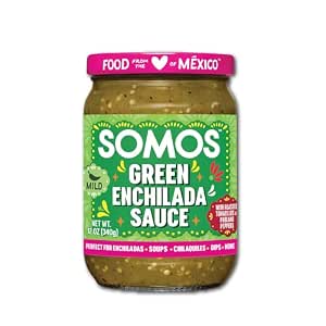 Somos, Enchilada Sauce Green, 12 Ounce