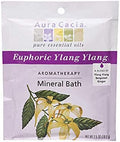 Aura Cacia Euphoric Ylang Ylang Aromatherapy Mineral Bath 2.5 oz. Packet