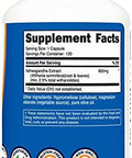 Nutricost Ashwagandha Herbal Supplement 600Mg 120 Capsules Ashwagandha Root (2 Bottles)