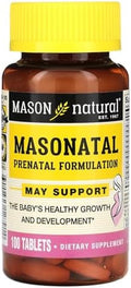 Mason Natural Masonatal Prenatal Formulation 100 Tablets