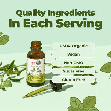 Maryruth's Organics Oregano Oil Drops 1 Fl Oz