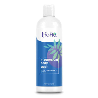Life-flo Magnesium Body Wash with Peppermint and Rosemary Essential Oils | Helps Moisturize & Soften Skin with Magnesium from Zechstein Seabed | 16 oz
