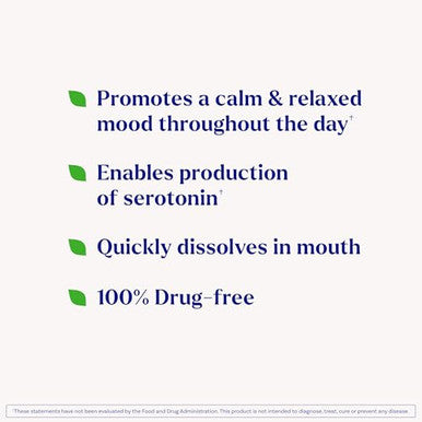 Natrol 5-Htp 100 Mg Fast Dissolve Supplement Supports A Balanced Mood Serotonin Production And General Well-Being 30 Mixed Berry Tablets Up To A 30 Day Supply