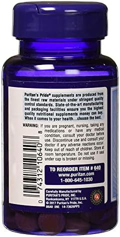 Puritan'S Pride Vitamin B-2 100 Mg Tablets 100 Count
