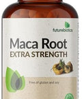 Futurebiotics Maca Root Extra Strength 4000 Mg Supports Energy Stamina & Reproductive Health Nongmo 120 Vegetarian Capsules