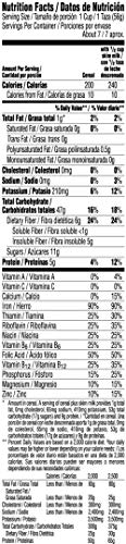 Kellogg's Special K Breakfast Cereal, Fiber Cereal, Family Breakfast, Vanilla and Almond, 12.5oz Box (1 Box)