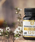 MANUKA DOCTOR - Manuka Honey MGO 80+ Multifloral & MGO 125+ Monofloral Value Bundle, 100% Pure New Zealand Honey. Certified. Guaranteed. RAW. Non-GMO, 2 x 8.75oz Pots