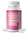 Mulittea Multivitamin for Women 18+ Daily Women Multivitamin w/Biotin 10000mcg Vitamin A C D E and More for Hair Skin and Nails Methylated B9B12 for Energy and Focus 120 CT