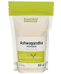 Banyan Botanicals Organic Ashwagandha Powder Withania Somnifera For Vitality, A Healthy Immune System, Stress Relief, More* 1/2Lb Non-Gmo Sustainably Sourced Vegan Ffl
