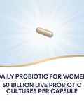 Nature'S Way Fortify Optima Women'S Probiotics 50 Billion Live Cultures 7 Strains Supports Digestive And Immune Health 30 Capsules (Packaging May Vary)