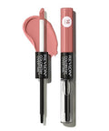 Revlon Liquid Lipstick With Clear Lip Gloss Colorstay Overtime Lipcolor Dual Ended With Vitamin E 510 Boundless Nude 0.07 Fl Oz