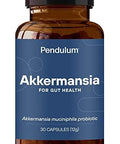 Pendulum Akkermansia and Metabolic Daily Bundle Live Probiotic Supplements Strengthen The Gut Lining Support Glp-1 Production Supports Metabolism