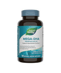 Nature'S Way Mega-Dha Premium Fish Oil Supports Eye And Brain Function Omega-3 Epa Dha Omega 3 Supplement 2000 Mg Fish Oil Per 2-Softgel Serving 60 Softgels (Packaging May Vary)