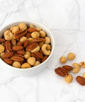 JaybeeÃƒÂ¢Ã¢â€šÂ¬Ã¢â€žÂ¢s Raw Deluxe Mixed Nuts Unsalted 3 Pound ÃƒÂ¢Ã¢â€šÂ¬Ã¢â‚¬Å“ Almonds, Cashews, Pecans, Walnuts, Brazil Nuts & Macadamias ÃƒÂ¢Ã¢â€šÂ¬Ã¢â‚¬Å“ Natural Fresh Variety in Resealable Bulk Bag