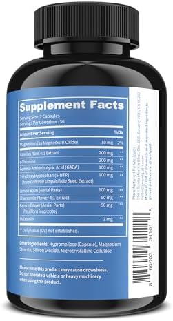 Wellpath Rest Valerian Root Sleep Aid For Adults With Melatonin & L-Theanine Natural & Herbal Sleeping Pills With Extra Strength 5-Htp Lemon Balm Chamomile 60 Ct