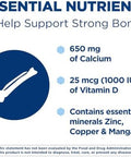 Citracal Maximum Plus, 650 Mg Calcium Citrate, Easily Absorbed And Highly Soluble With 25 Mcg (1000 Iu) Vitamin D3, Bone Health Support, Calcium Supplement For Ages 12+, 120 Count