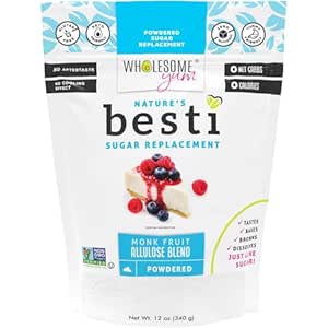 Hula Girl Monk Fruit Sweetener 100% Organic Monk Fruit Juice Powder Extract, No Erythritol, Zero Calories and Carbs, Keto and Diabetic-Friendly, 7 Oz (0.44LB) 200 Grams Bag