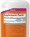 Now Foods Supplements Niacin (Vitamin B3) 500 Mg Sustained Release Nutritional Health 250 Tablets