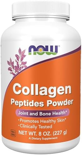 Now Foods Supplements Collagen Peptides Powder Clinically Tested Joint And Bone Health 8Ounce
