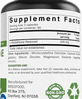 Brieofood Glutathione (Reduced) 500Mg Per Serving - 120 Capsules - Immune Support Supplement - Collagen & Antioxidant Support