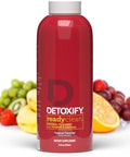 Detoxify Ready Clean Herbal Cleanse " Tropical " 16 Oz " Professionally Formulated Herbal Detox Drink " Enhanced With Milk Thistle Seed Extract & Burdock Root Extract " Plus Sticker.